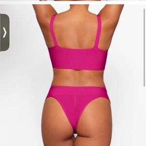 New Skims Magenta Monokini Vibrant Pink